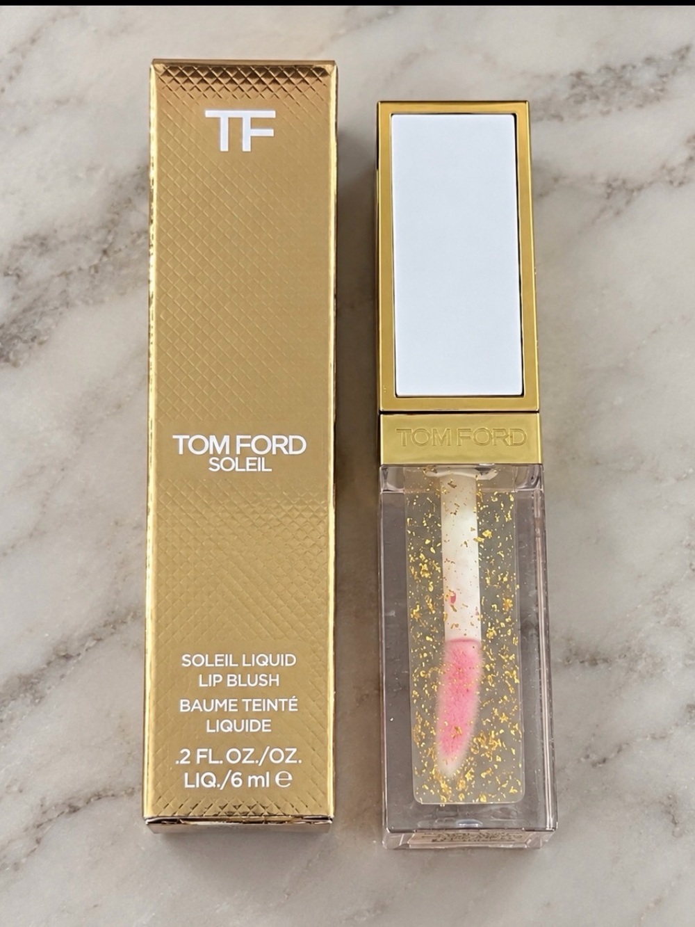 TOM FORD Soleil Liquid Lip Blush 6ml Full Size Limited Edition NEW